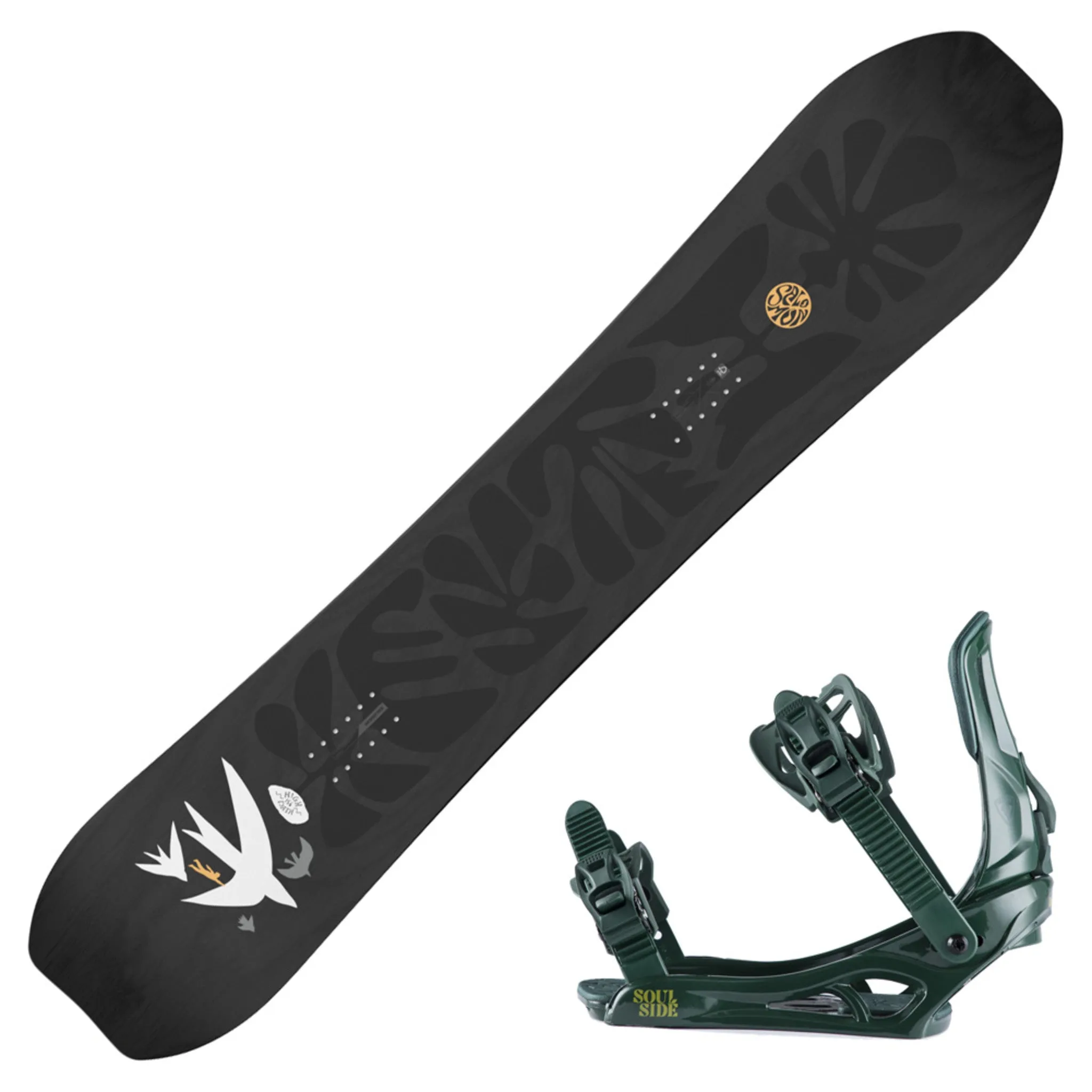 2023 Salomon Highpath Women's Snowboard w/ Rossignol Soulside Women's Bindings