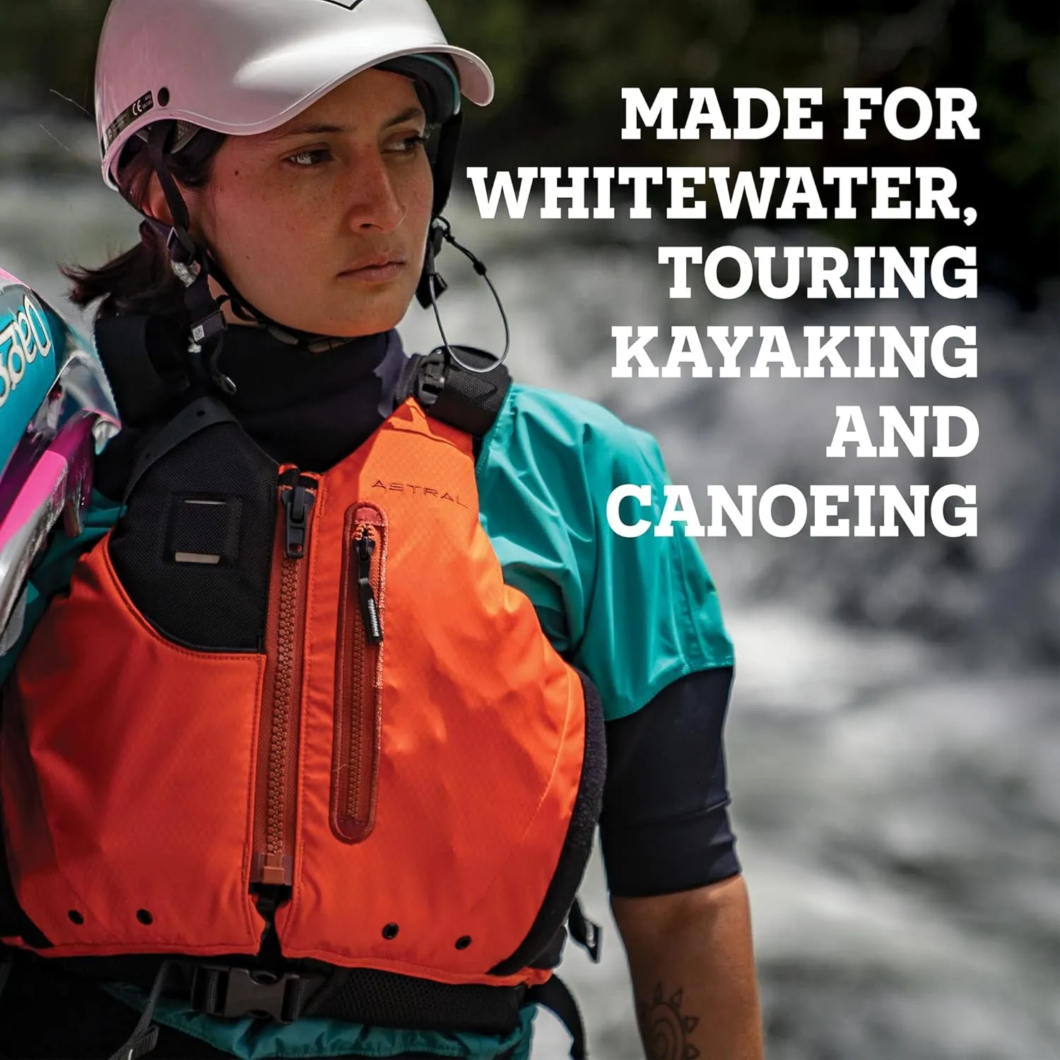 Astral, Ceiba Life Jacket PFD for Whitewater, Touring Kayaking, Canoeing and Sailing