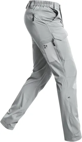 Cycorld Men's-Hiking-Pants-Lightweight-Water-Resistant-Quick-Dry Stretch for Travel Camping Fishing Outdoor