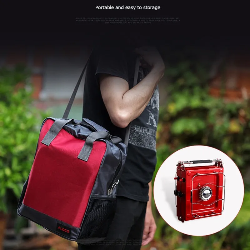 Double Burner Portable Camping Stove