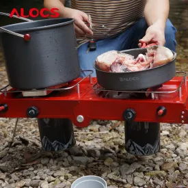 Double Burner Portable Camping Stove