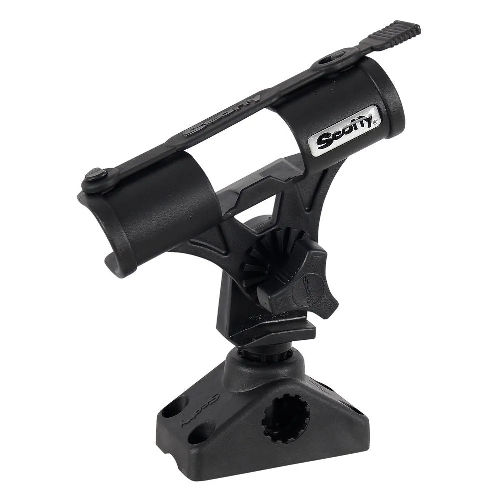 FLY ROD HOLDER W/DECK MOUNT