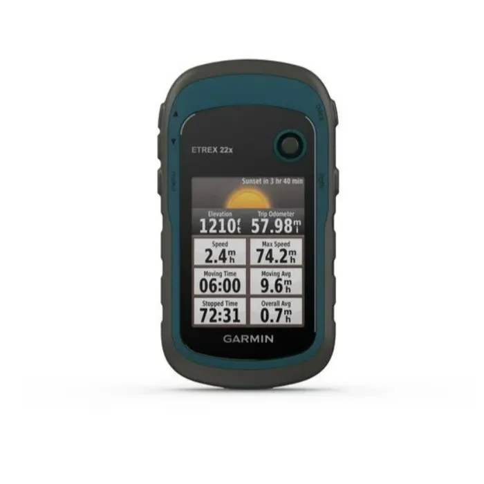 Garmin eTrex 22x Rugged Handheld GPS Navigator Black/Blue (AU Version) (Open Never Used)