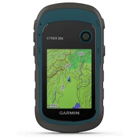 Garmin eTrex 22x Rugged Handheld GPS Navigator Black/Blue (AU Version) (Open Never Used)