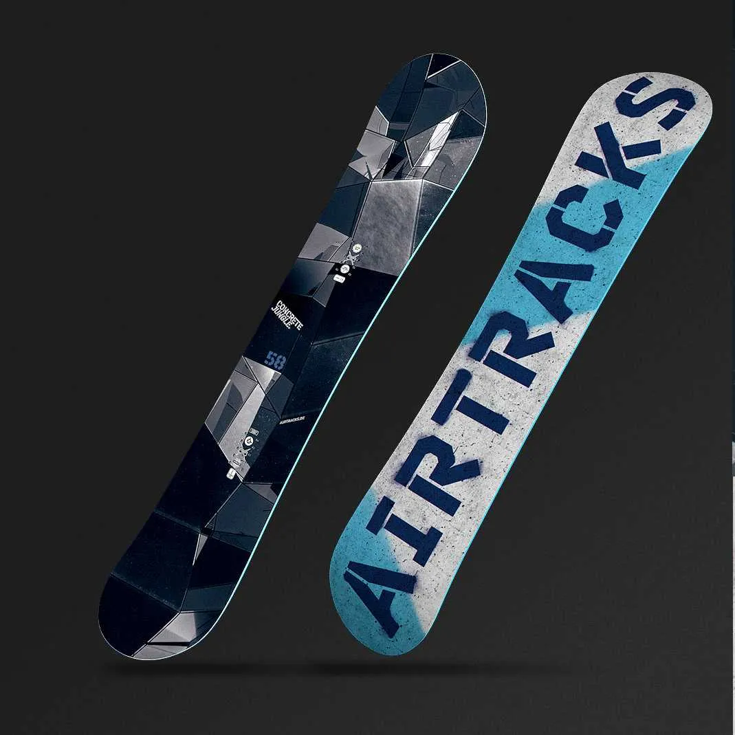 Herren Snowboard Jungle Hybrid Rocker Wide Setprodukt