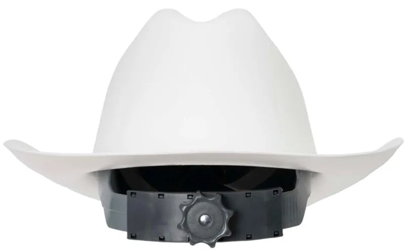 Jackson White Western Outlaw Hard Hat 19500