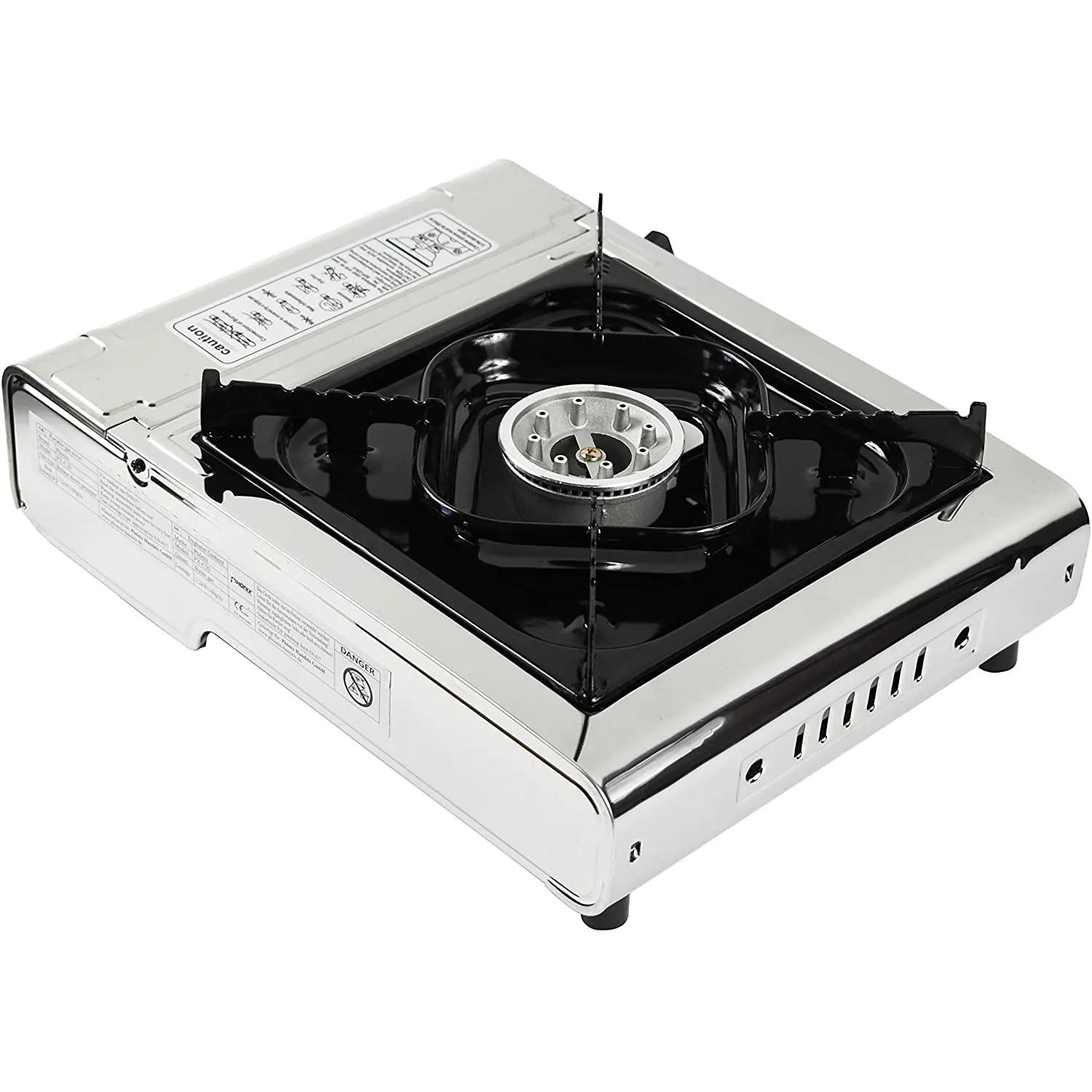 NJ-500 Portable Camping Gas Stove Single Burner Stainless Steel Outdoor
