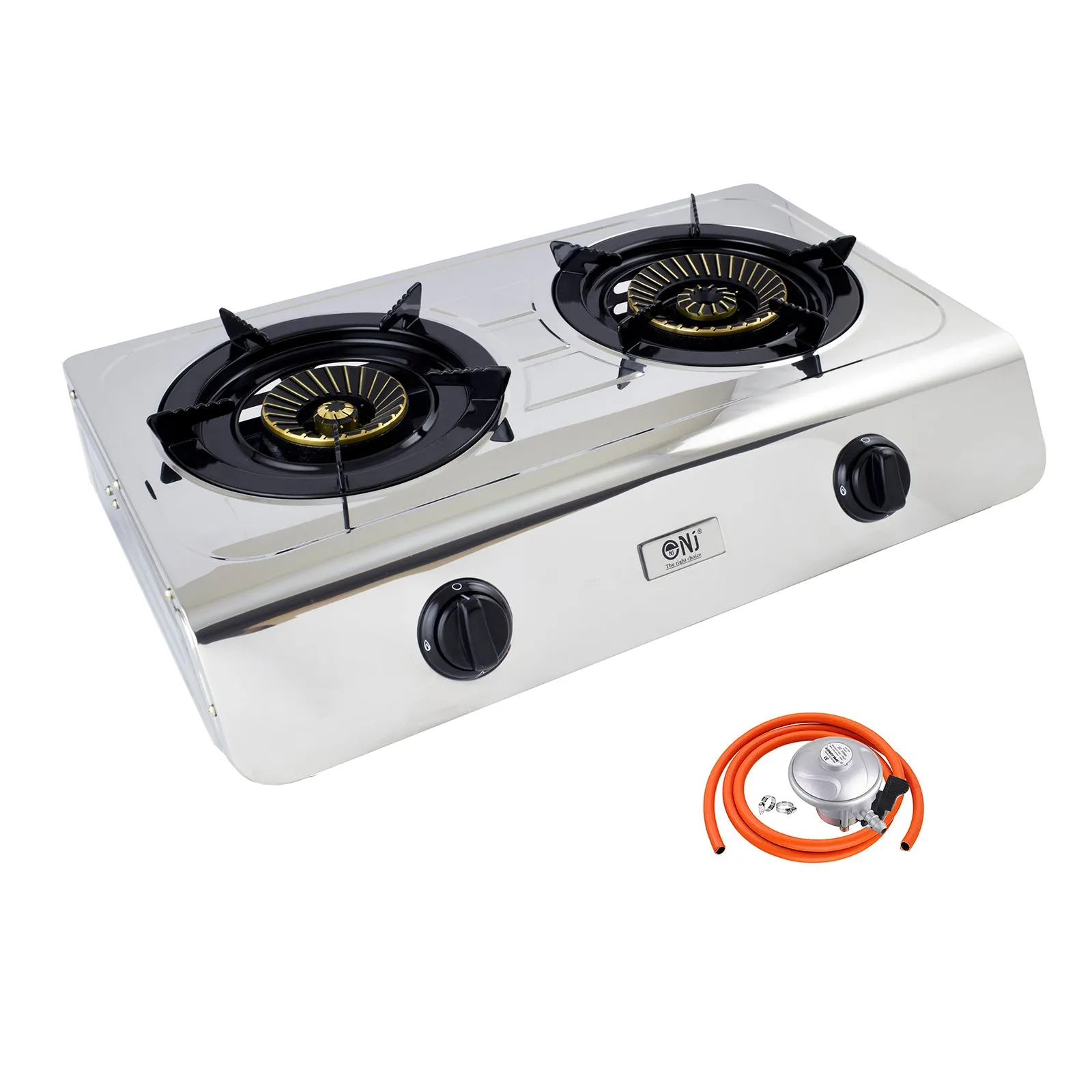 NJ-60SD Portable Double Gas Stove 60 cm