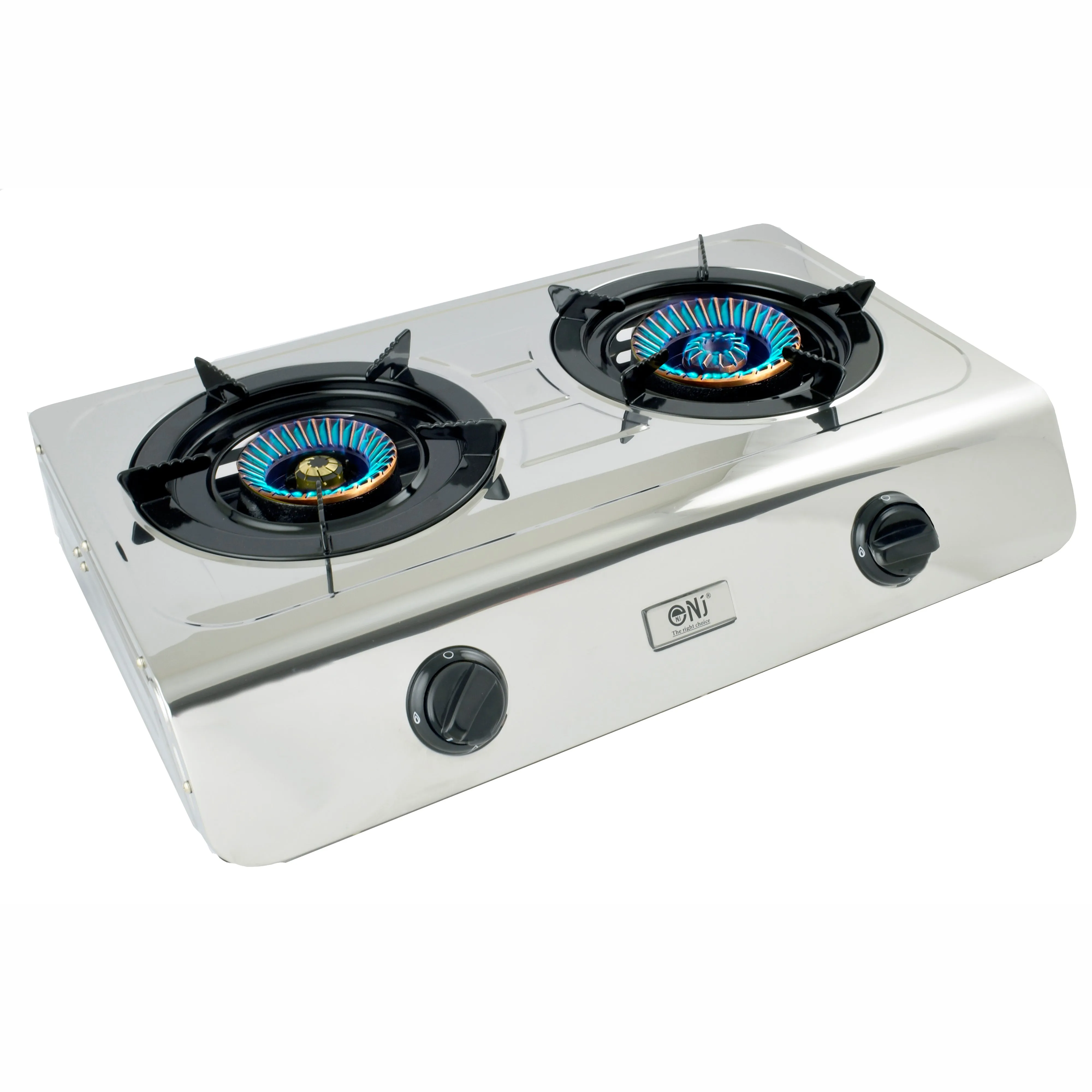 NJ-60SD Portable Double Gas Stove 60 cm