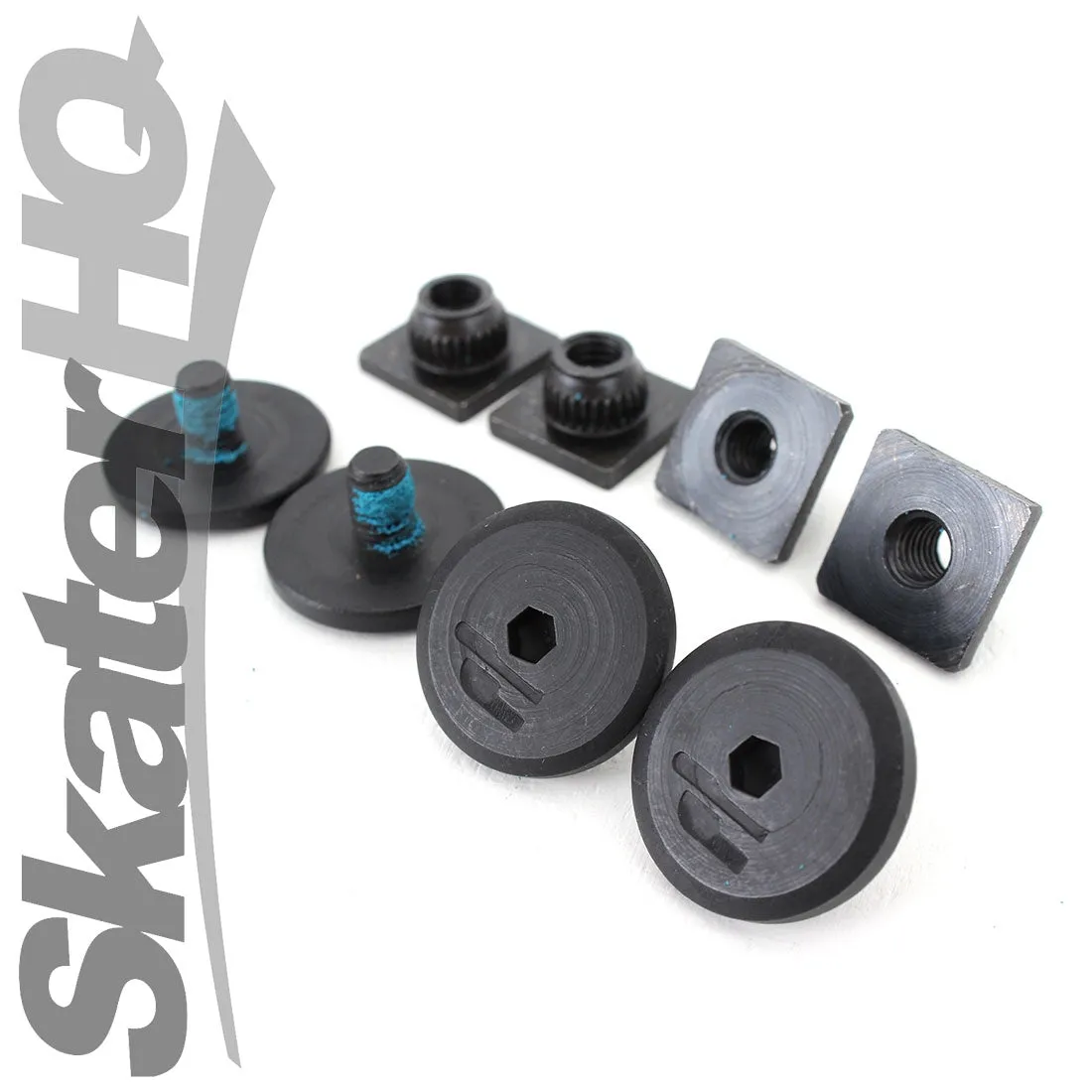 Razors Cuff Screw Kit - Round Black