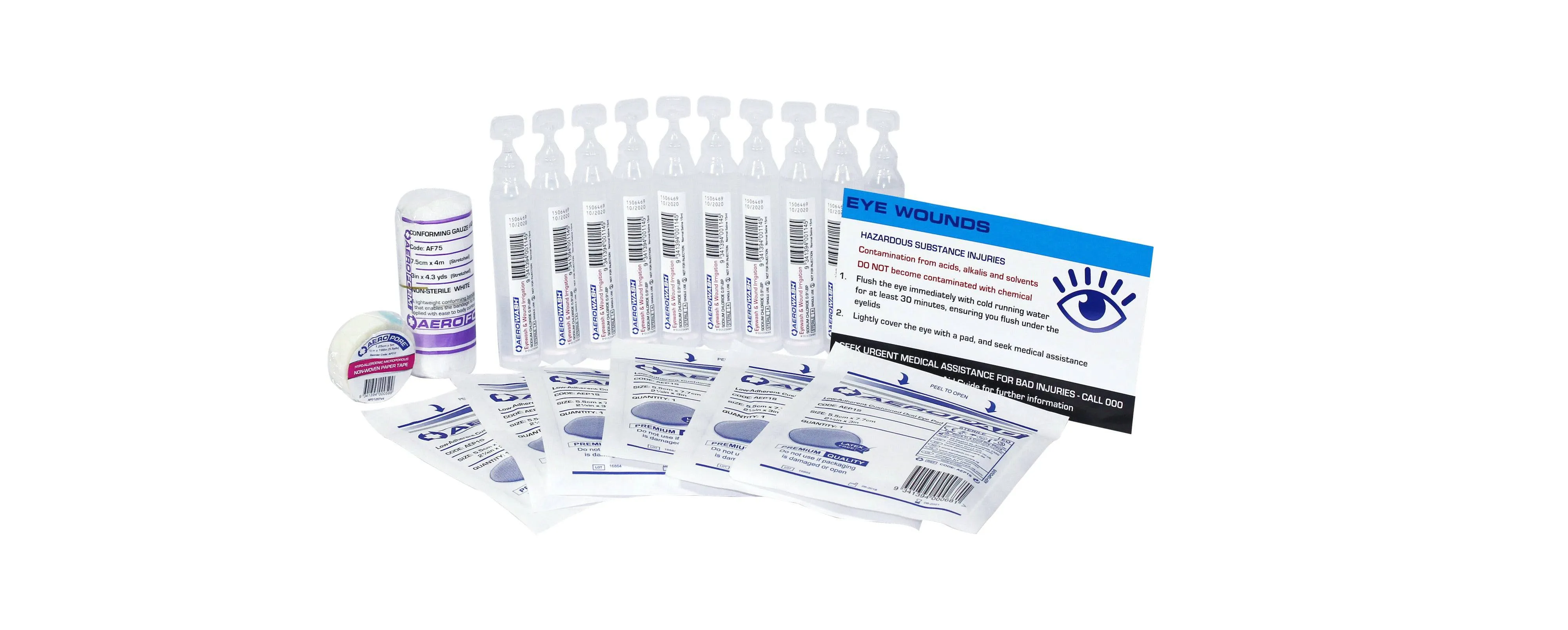 Regulator Eyewash First Aid Kit - AFAKEW