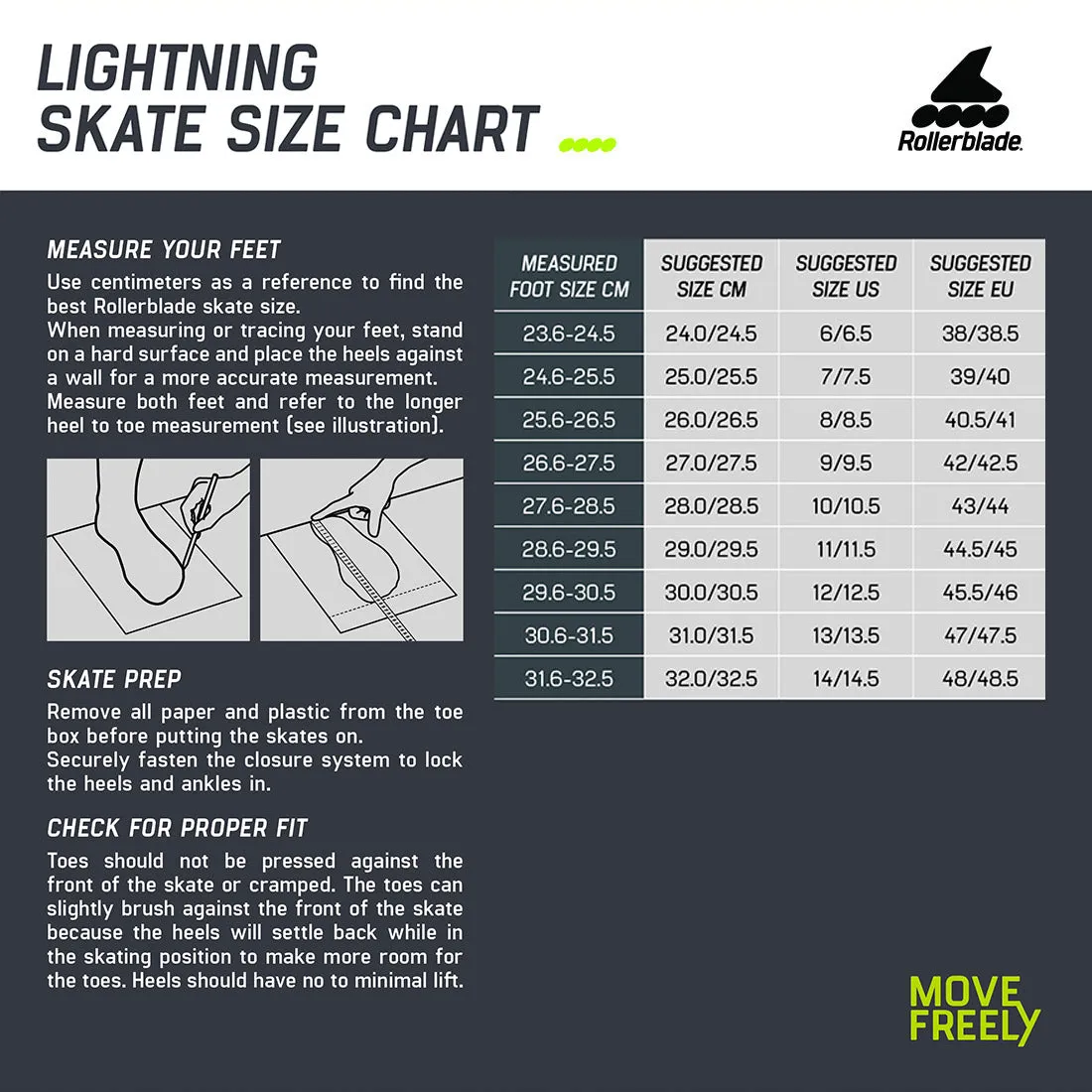 Rollerblade Lightning - Black/Lime
