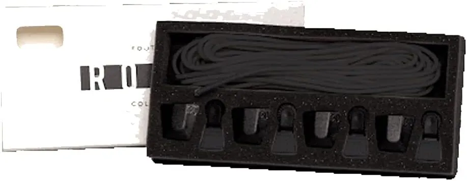 Ronix Men's Wakeboard Boot Laces Kit Shoelaces, Black, One Size