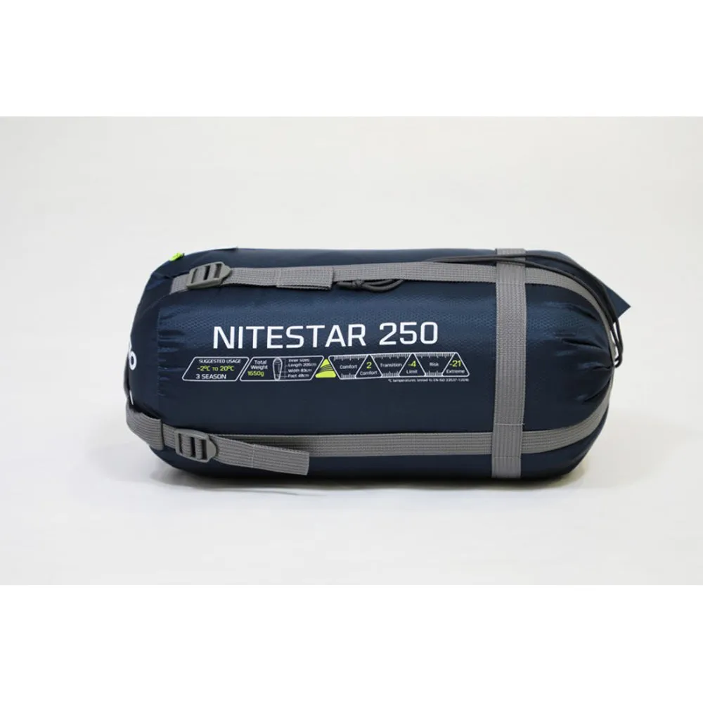 Vango Nitestar Alpha 250 Sleeping Bag (Ocean Green)